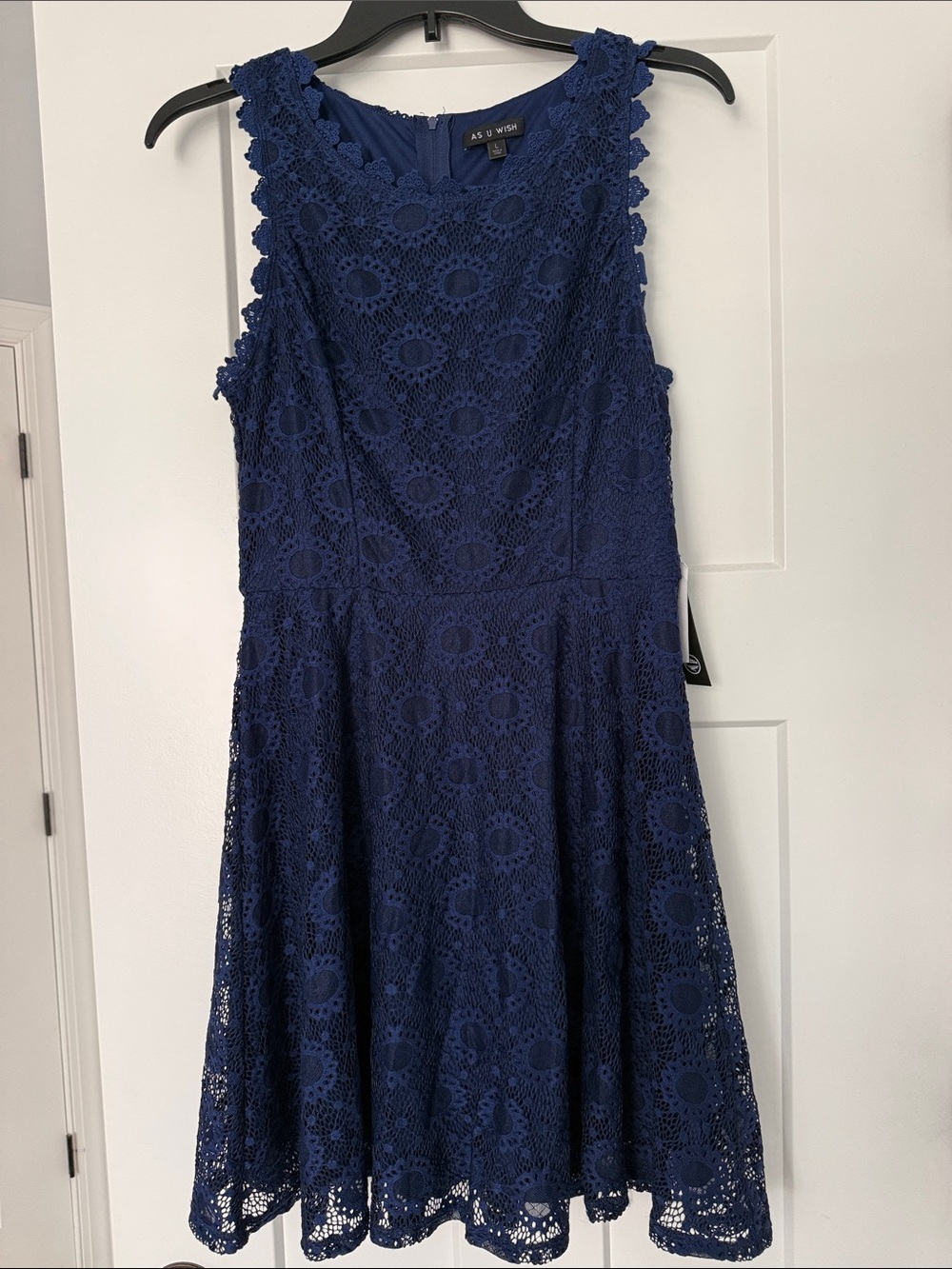 Navy Lace dress